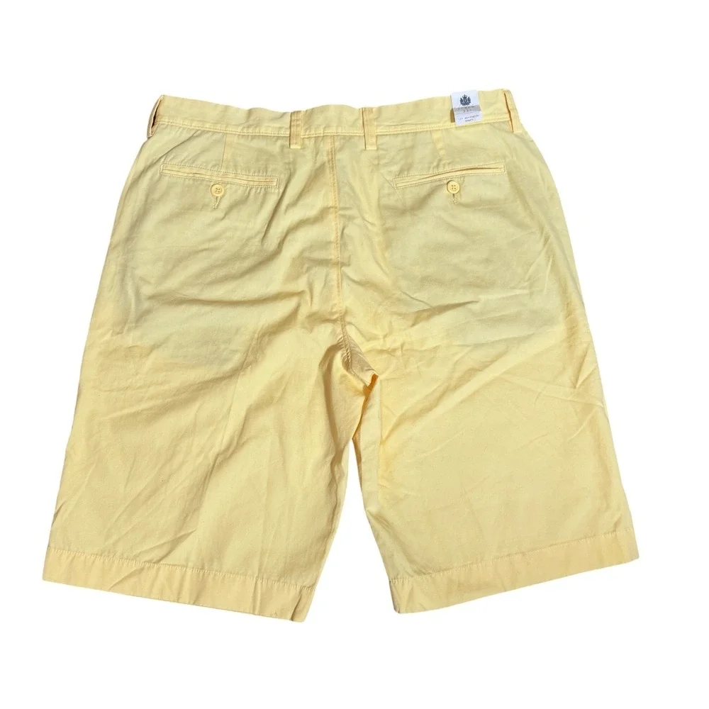 J.Crew Factory Rivington Mens Lightweight Flat Front Chino Shorts Size 33 NWT